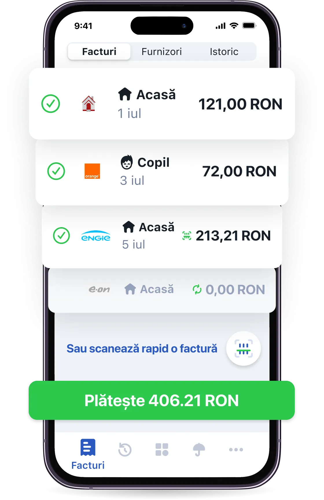 Pago facturi